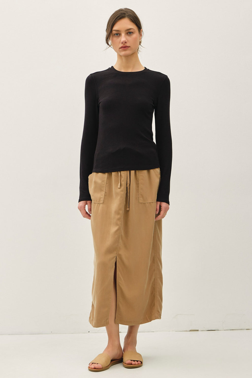 Evie Long Sleeve-Black