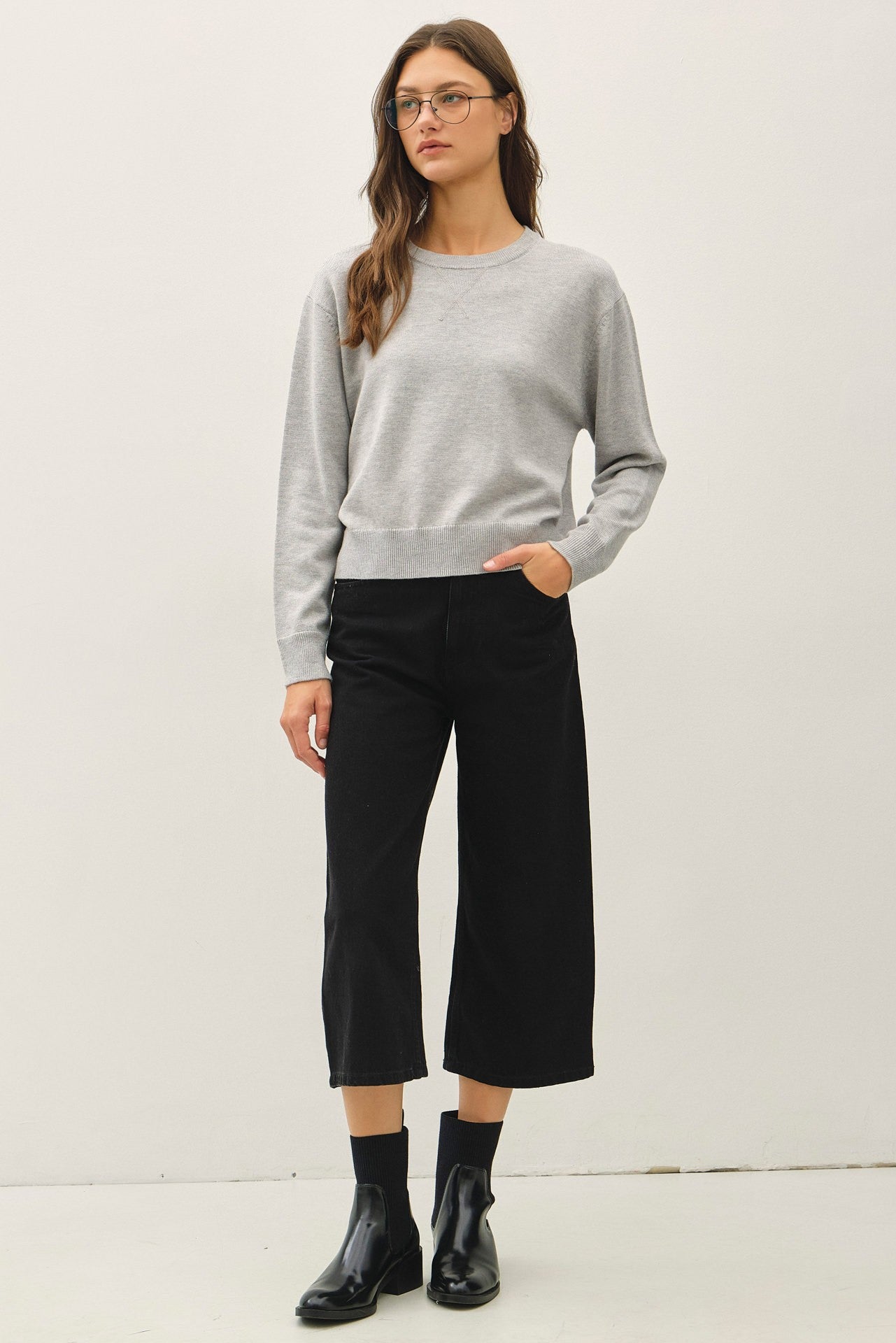 Camila Sweater-Grey