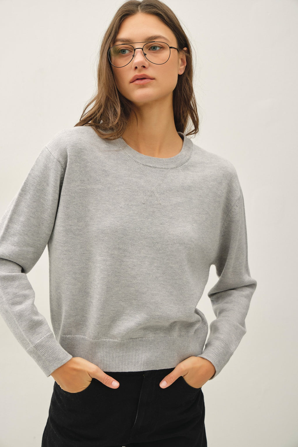 Camila Sweater-Grey