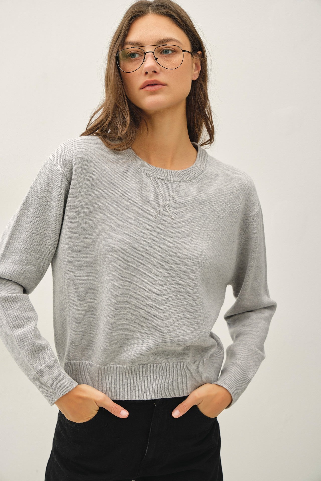 Camila Sweater-Grey