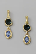 Nuri Earrings-Navy
