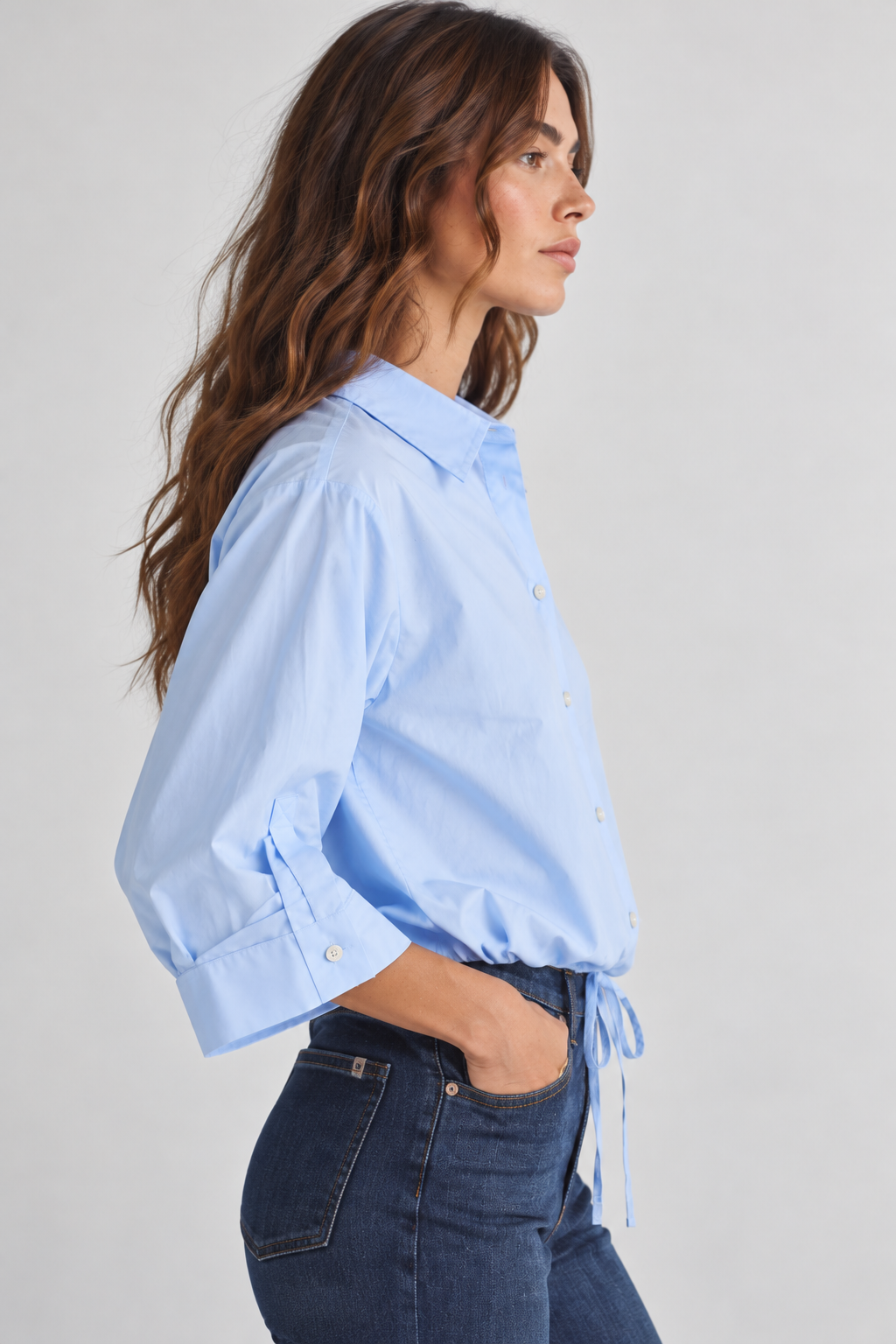 Simone Shirt-Blue