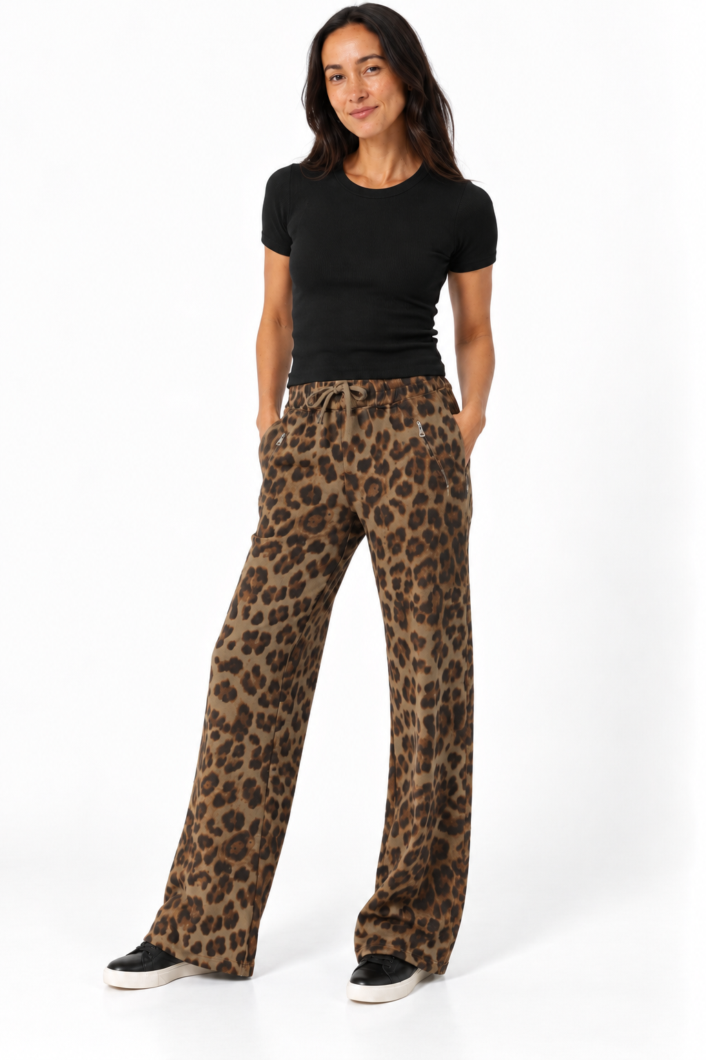 Lucia Pants-Leopard