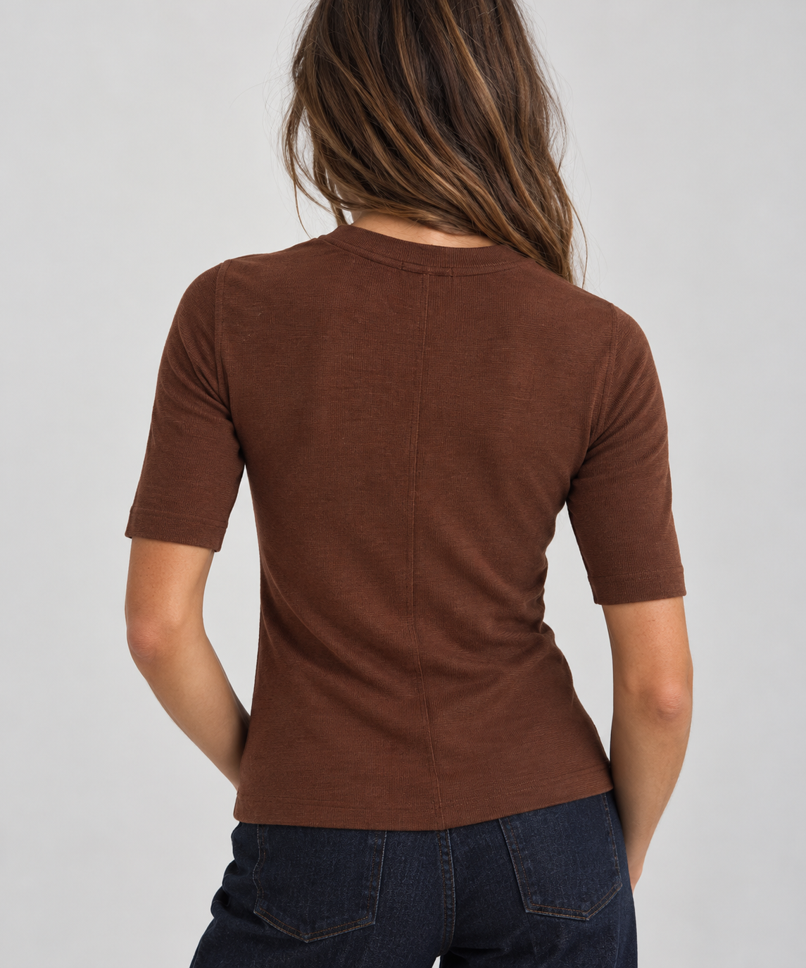 Evie Top-Chestnut