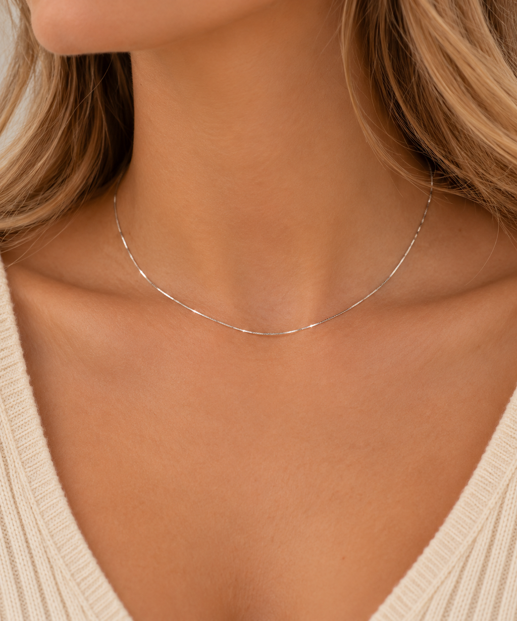 Zadie Necklace-Silver and Gold
