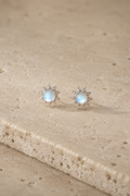 Sola Silver Stud Earrings