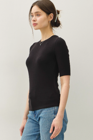 Evie Top-Black