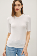 Evie Top-White