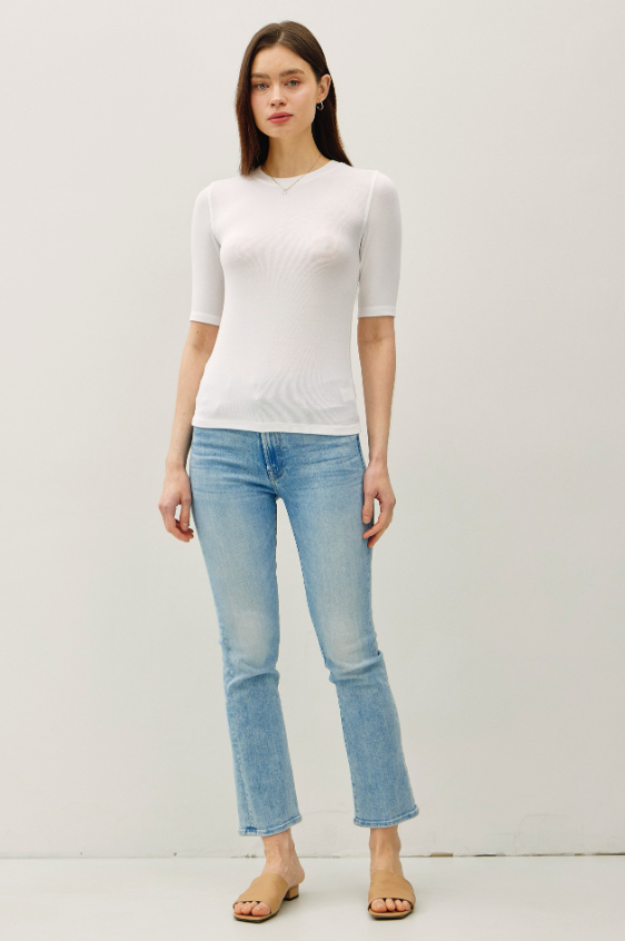 Evie Top-White