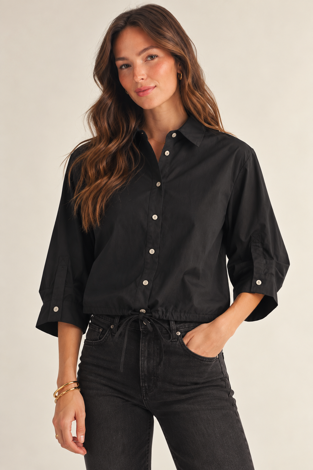 Simone Shirt-Black