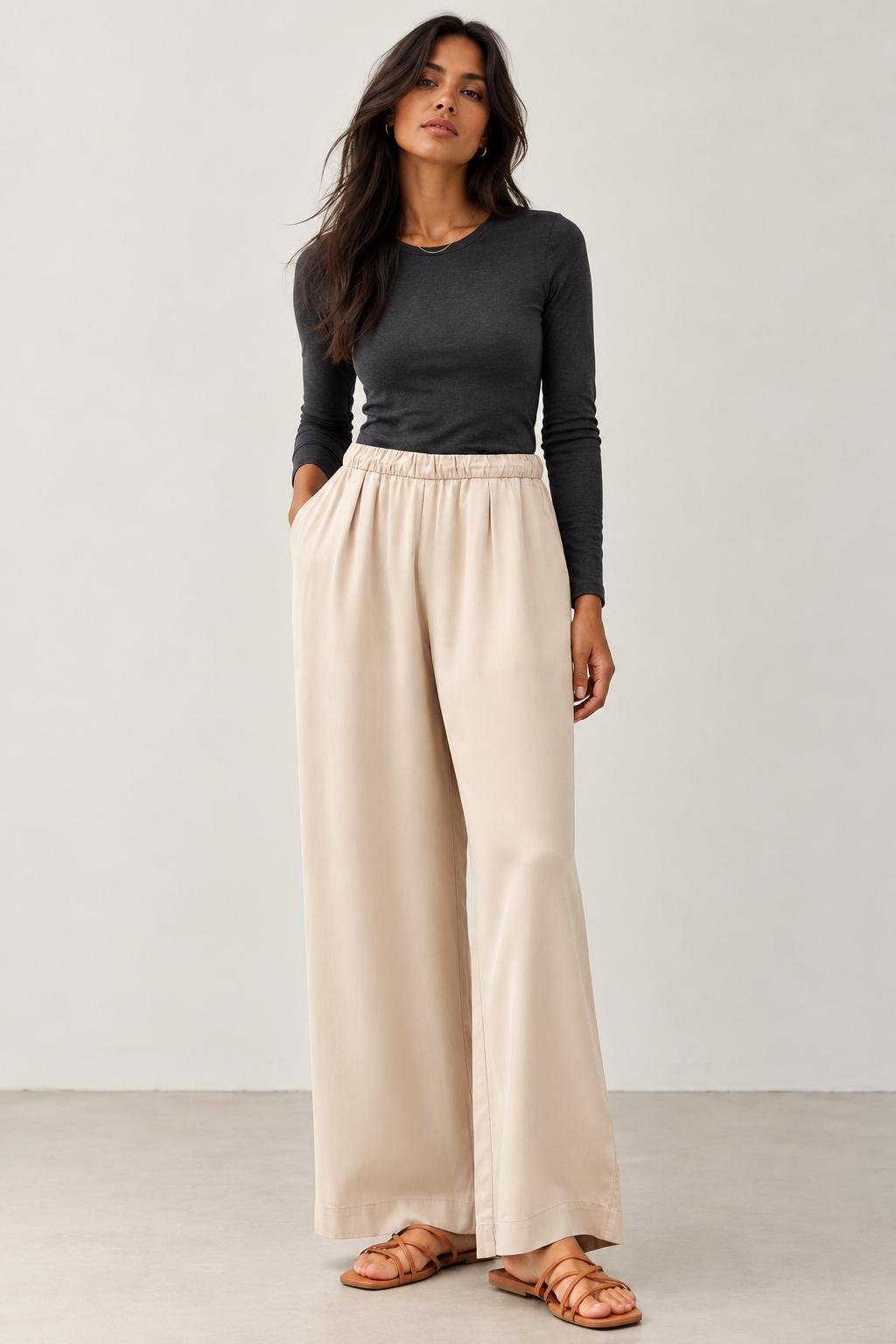 Berkeley Pants-Cream